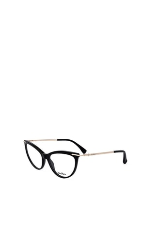 Lunettes de vue femme - MaxMara - Noir et doré