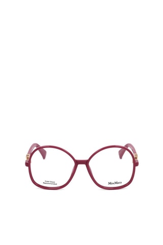 Lunettes de vue femme - MaxMara - Rose et doré