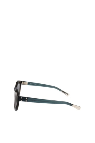 Lunettes de soleil homme - Catégorie 2 - Kris Van Assche by Linda Farrow - Noir et vert