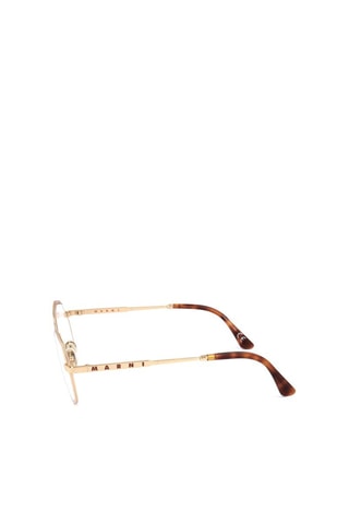 Lunettes de vue femme - Marni - Marron et doré