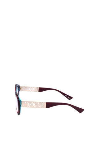 Lunettes de vue femme - Moschino - Rouge et doré