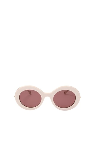 Lunettes de soleil femme - Catégorie 2 - Carolina Herrera - Rose et doré