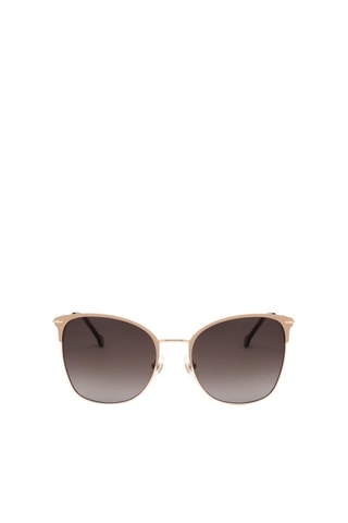 Lunettes de soleil femme - Catégorie 3 - Carolina Herrera - Beige et marron
