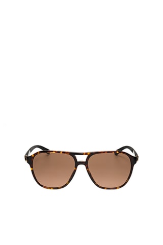Lunettes de soleil homme - Catégorie 2 - Bulgari - Marron foncé