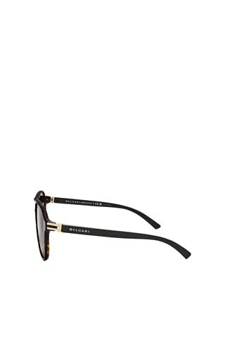 Lunettes de soleil homme - Catégorie 2 - Bulgari - Marron foncé