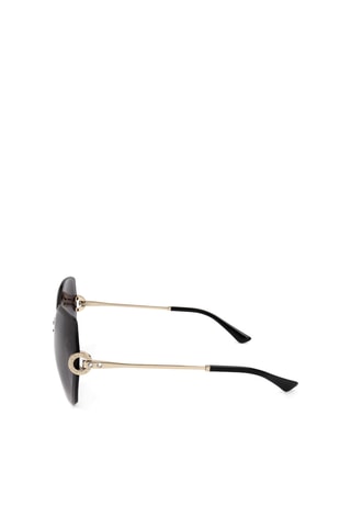 Lunettes de soleil femme - Catégorie 2 - Bulgari - Doré rose