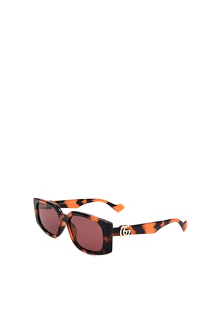 Lunettes de soleil femme - Catégorie 3 - Gucci - Orange