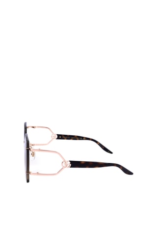 Lunettes de soleil femme - Catégorie 2 - Gucci - Doré