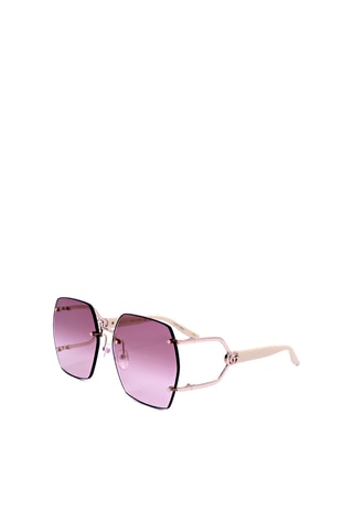 Lunettes de soleil femme - Catégorie 1 - Gucci - Doré