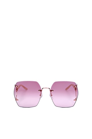 Lunettes de soleil femme - Catégorie 1 - Gucci - Doré