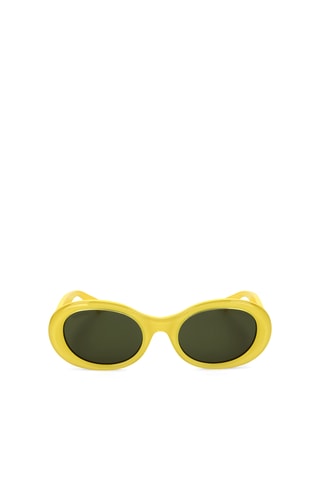 Lunettes de soleil femme - Catégorie 3 - Gucci - Jaune