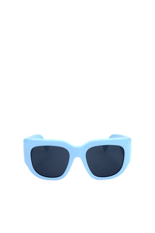 Lunettes de soleil femme - Catégorie 3 - Gucci - Bleu clair