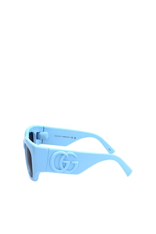 Lunettes de soleil femme - Catégorie 3 - Gucci - Bleu clair