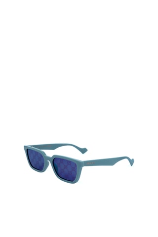 Lunettes de soleil homme - Catégorie 3 - Gucci - Bleu clair
