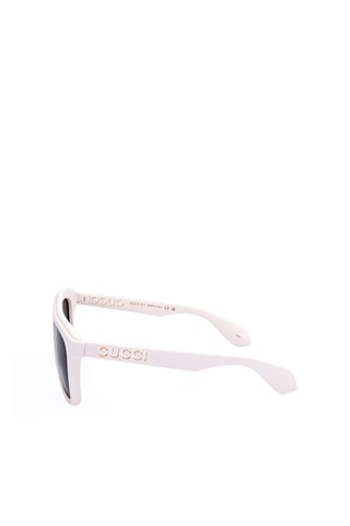 Lunettes de soleil homme - Catégorie 3 - Gucci - Blanc