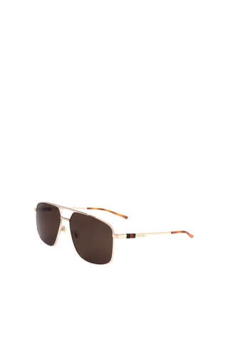 Lunettes de soleil homme - Catégorie 3 - Gucci - Doré