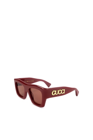 Lunettes de soleil femme - Catégorie 3 - Gucci - Marron