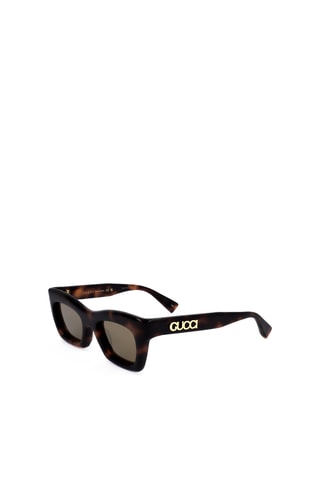 Lunettes de soleil femme - Catégorie 3 - Gucci - Doré