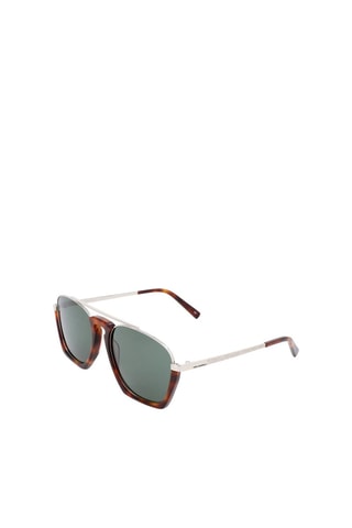 Lunettes de soleil homme - Catégorie 3 - Karl Lagerfeld - Vert, marron et argenté
