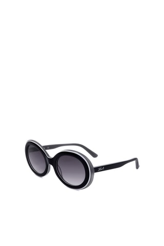 Lunettes de soleil femme - Catégorie 3 - Karl Lagerfeld - Blanc, noir et gris