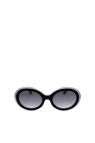Lunettes de soleil femme - Catégorie 3 - Karl Lagerfeld - Blanc, noir et gris