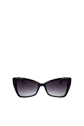 Lunettes de soleil femme Catégorie 3 - Karl Lagerfeld - Noir, argenté et gris
