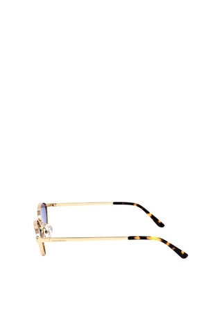 Lunettes de soleil femme Catégorie 2 - Bleu, jaune, marron et doré