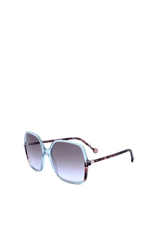 Lunettes de soleil femme - Catégorie 2 - Carolina Herrera - Noir, bleu, marron et gris