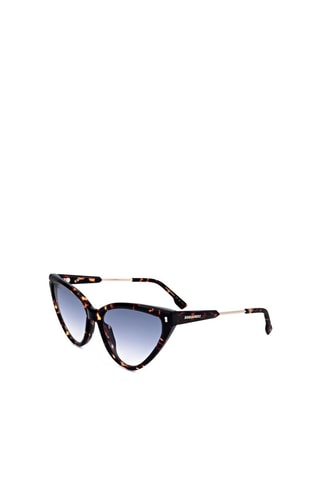 Lunettes de soleil femme - Catégorie 2 - Dsquared2 - Bleu et marron
