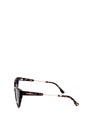 Lunettes de soleil femme - Catégorie 2 - Dsquared2 - Bleu et marron