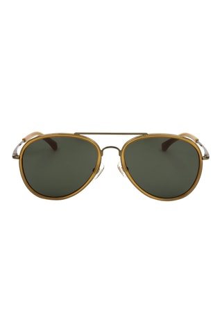 Lunettes de soleil homme - Catégorie 3 - Dries Van Noten by Linda Farrow - Marron