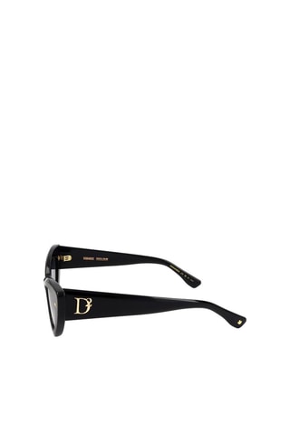 Lunettes de soleil femme - Catégorie 3 - Dsquared2 - Noir et gris