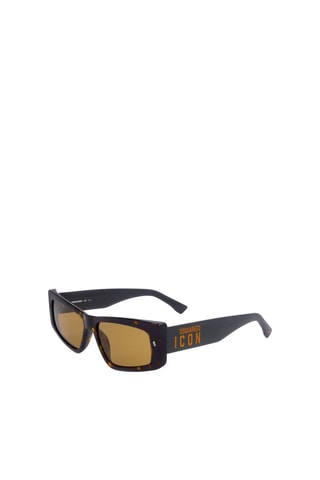 Lunettes de soleil homme - Catégorie 1 - Dsquared2 - Noir et marron