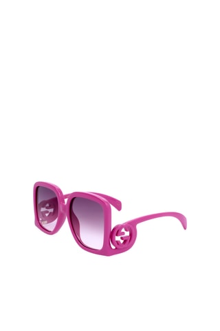 Lunettes de soleil femme - Catégorie 2 - Gucci - Rose