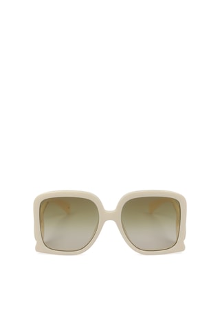 Lunettes de soleil femme - Catégorie 2 - Gucci - Blanc