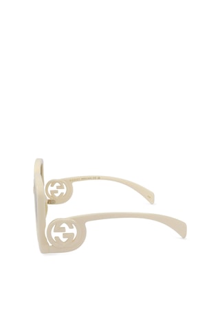 Lunettes de soleil femme - Catégorie 2 - Gucci - Blanc