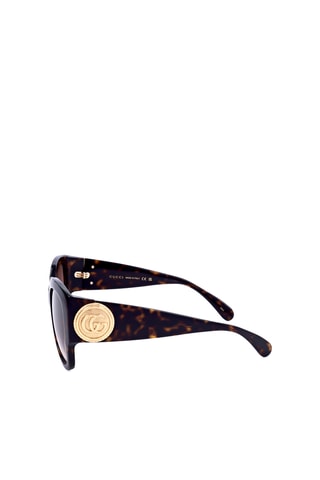 Lunettes de soleil femme - Catégorie 2 - Gucci - Marron