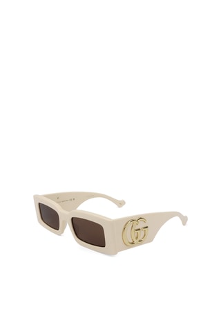 Lunettes de soleil femme - Catégorie 3 - Gucci - Blanc
