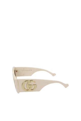 Lunettes de soleil femme - Catégorie 3 - Gucci - Blanc