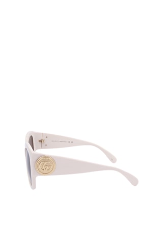 Lunettes de soleil femme - Catégorie 2 - Gucci - Blanc