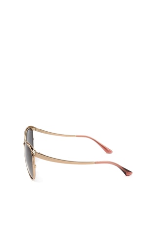 Lunettes de soleil polarisées femme - Catégorie 3 - Bulgari - Doré rose