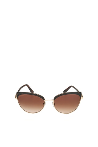 Lunettes de soleil femme - Catégorie 2 - Bulgari - Doré
