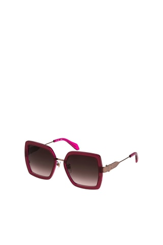 Lunettes de soleil femme - Catégorie 3 - Just Cavalli - Rouge et marron