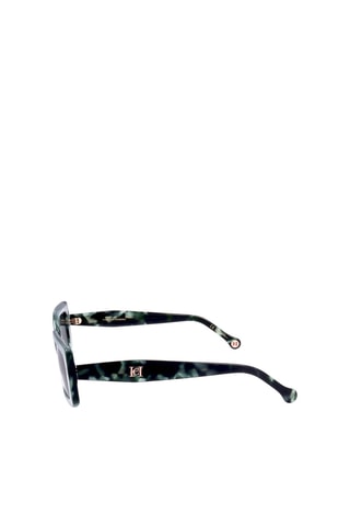 Lunettes de soleil femme Her - Catégorie 3 - Carolina Herrera - Noir, vert et doré