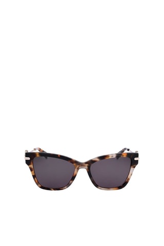 Lunettes de soleil femme - Catégorie 3 - Longchamp - Marron et doré