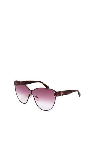 Lunettes de soleil femme - Catégorie 1 - Longchamp - Marron et violet