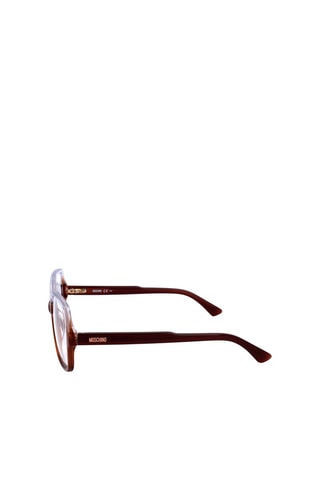 Lunettes de vue femme - Moschino - Blanc et marron