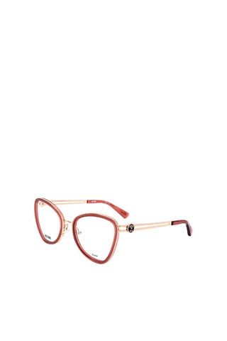 Lunettes de vue femme - Moschino - Rouge et doré