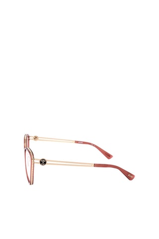 Lunettes de vue femme - Moschino - Rouge et doré