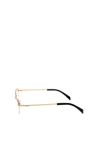 Lunettes de vue femme - Moschino - Noir et doré